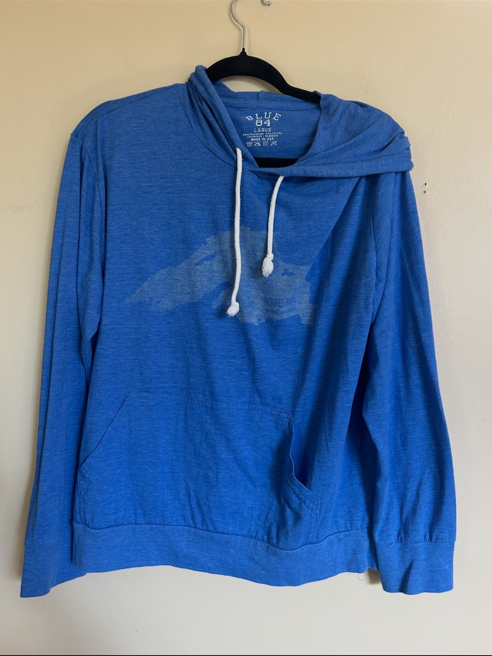 Blue 84 Pictured Rocks Blue Hoodie – L